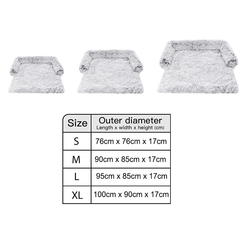 Portable Furniture Mat Protector with Washable Cover Pet Cushion - SEKSI