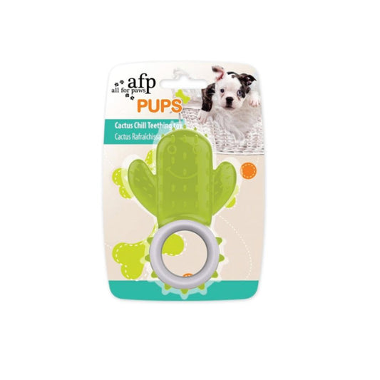Puppy Teething Toy Cactus - Dog Dental Gel Cold Chew - Non Toxic AFP - SEKSI