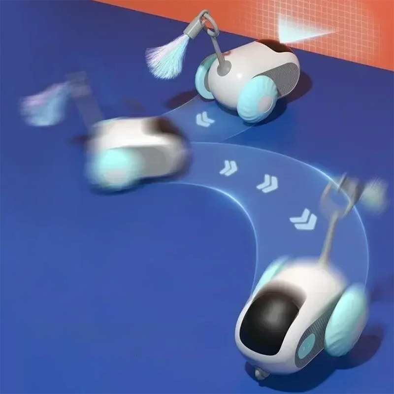 Rechargeable Interactive Remote Control Toy Car for Cats - SEKSI