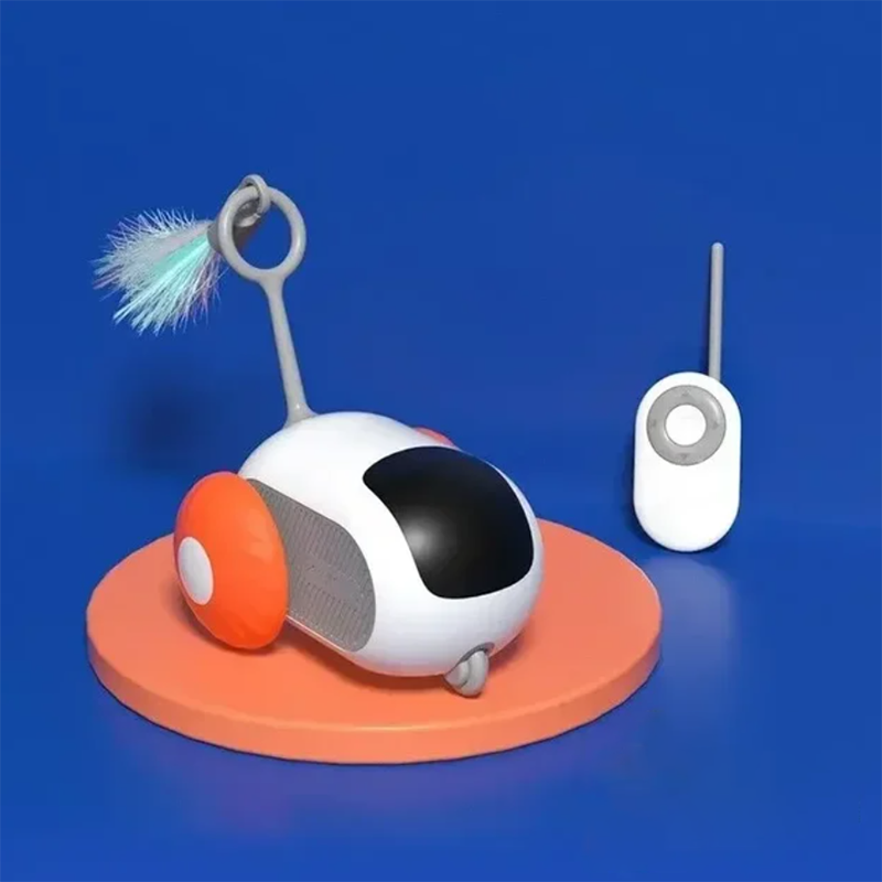 Rechargeable Interactive Remote Control Toy Car for Cats - SEKSI