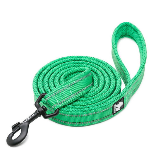 Reflective Pet Leash 2 meters Green L - SEKSI