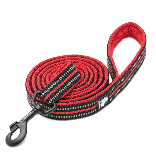 Reflective Pet Leash 2 meters Red S - SEKSI