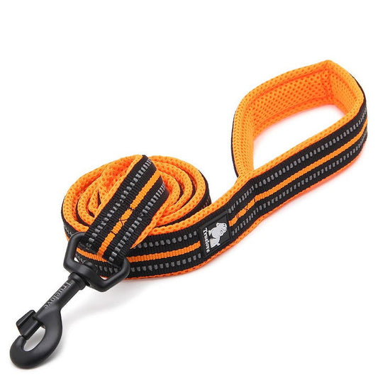 Reflective Pet Leash 2 meters orange L - SEKSI
