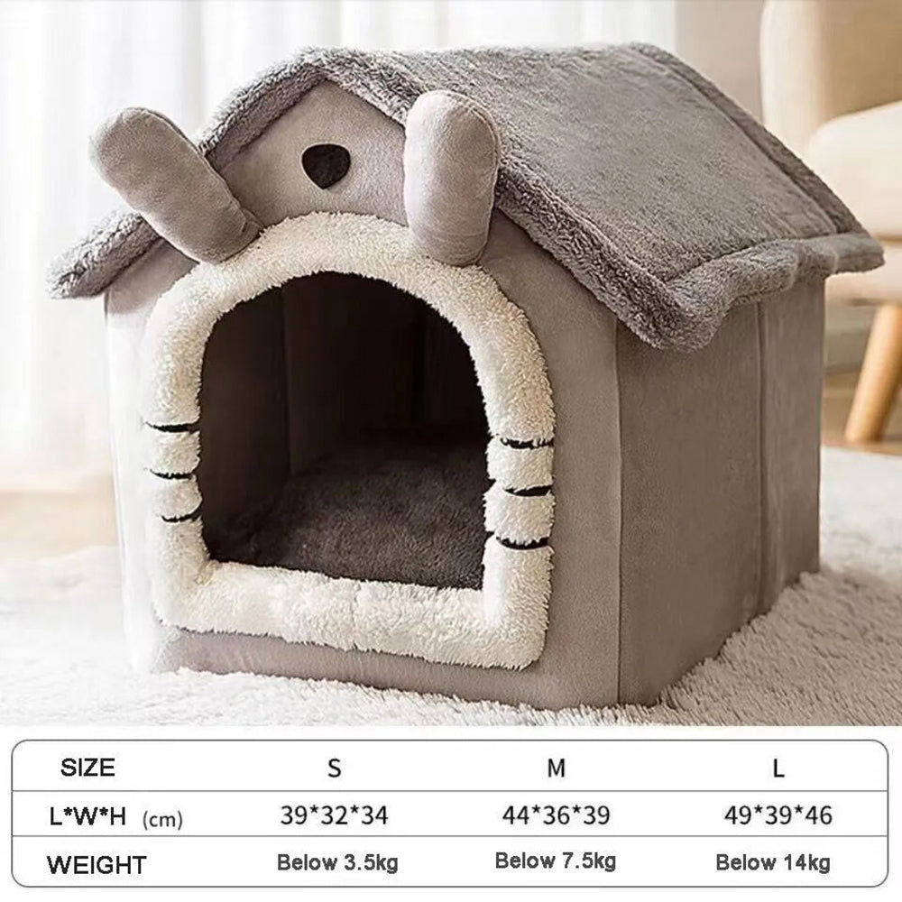 Removable and Washable Foldable Pet Sleeping Bed - SEKSI