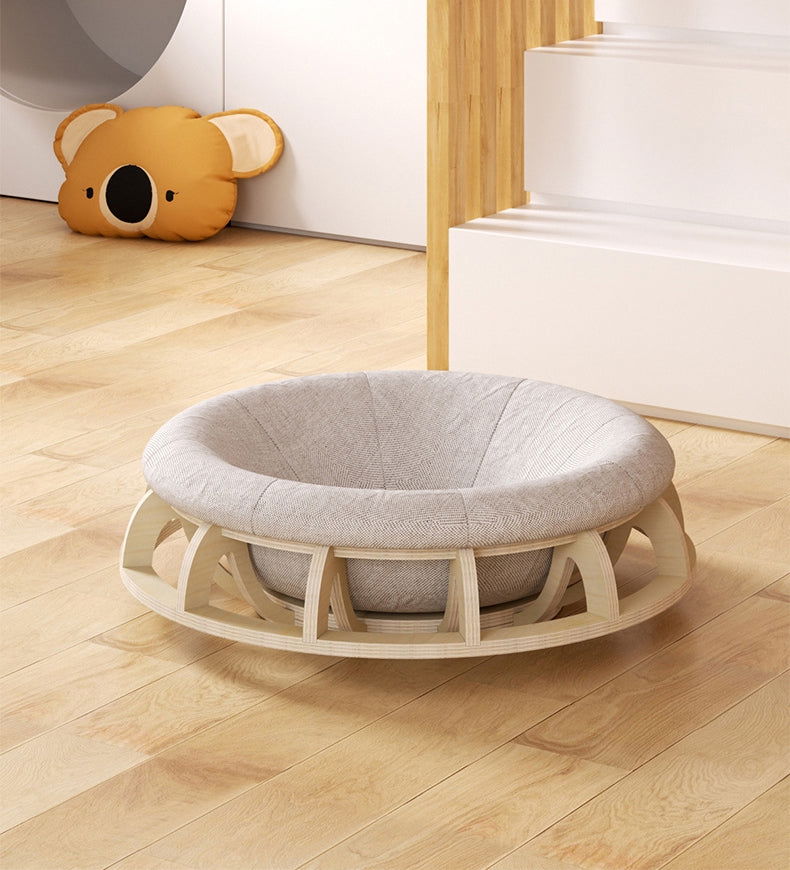 Timber Gyro Cat Nest Bed - SEKSI