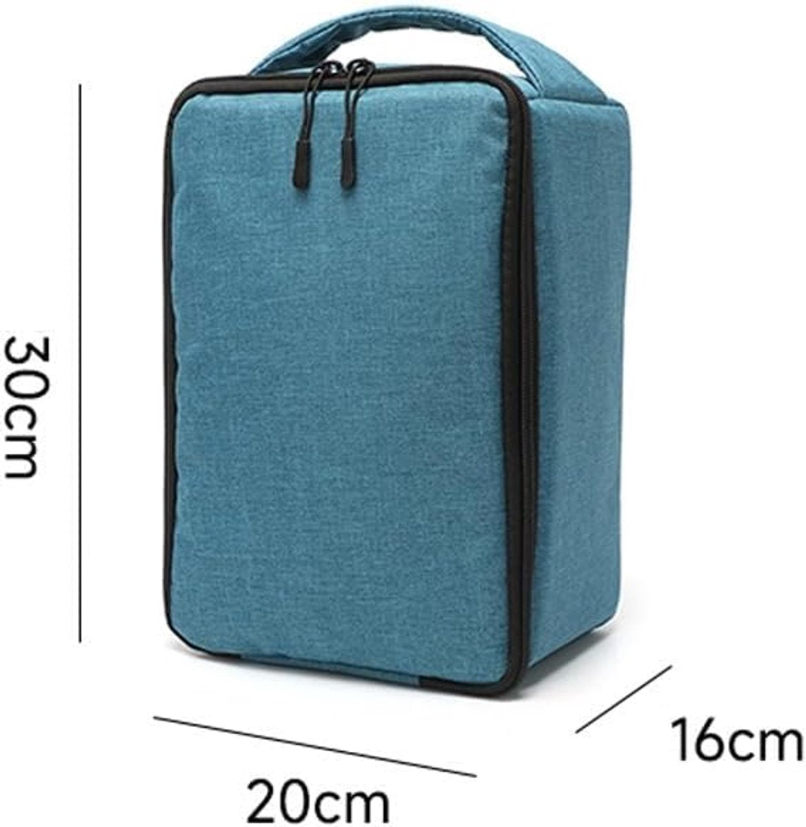 DSLR Camera Bag - Padded, Waterproof and Portable Protective Bag - Ultra-Thick and Drop-Resistant Bag (Black)