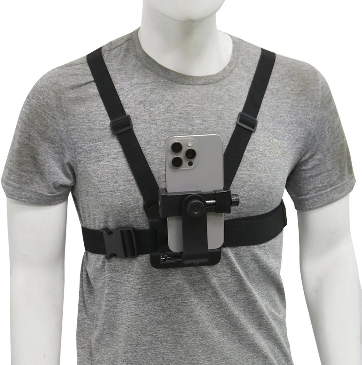 Chest Strap for Camera/Phone – First Perspective, Outdoor/Cycling