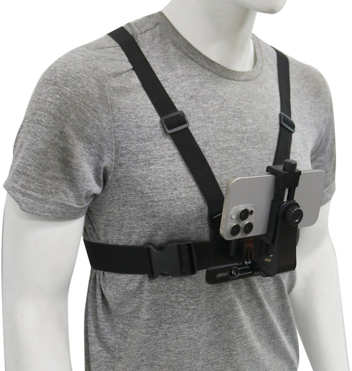Chest Strap for Camera/Phone – First Perspective, Outdoor/Cycling