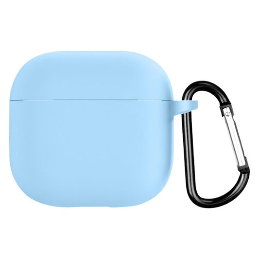 Pink for Apple Airpods 4 2024 model earphone cover silicone cover anti-fall and dustproof charging case case Blue