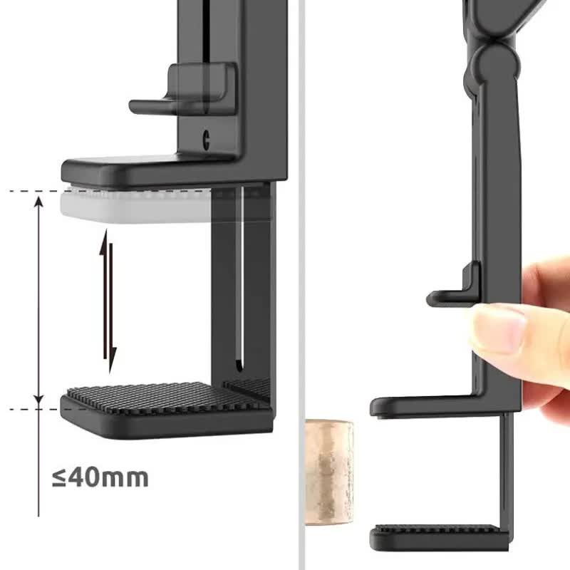 Airplane Phone Holder - Phone Stand Desk - Table - Cell Phone Holder - Stand - 360 Degree Rotatable - Travel - Suitable for Tabletops and Trays - Pink