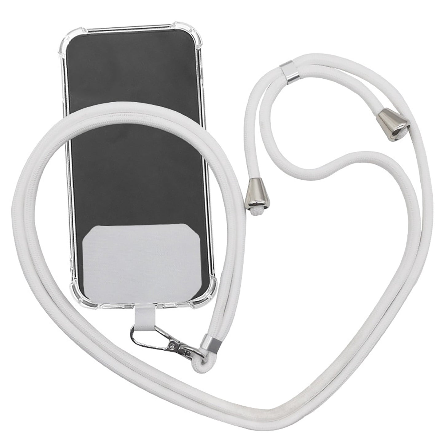 Mightlink Phone Lanyard,Universal Crossbody Cell Phone Lanyards Adjustable Shoulder Neck Straps,Cell Phone Lanyard Compatible for All Smartphones Black