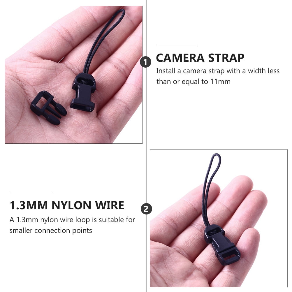 8pcs Quick Release Camera Strap QD Loops Connector Cameras Strap Adapter