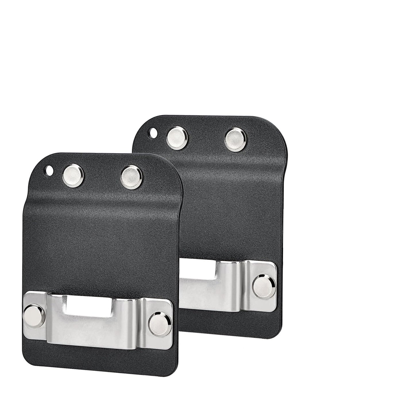 2 Pack Tape Measure Holder for Belt, Low-Profile Tape Measure Belt Clip, Fits up to Tool Belt, Tape Accessories