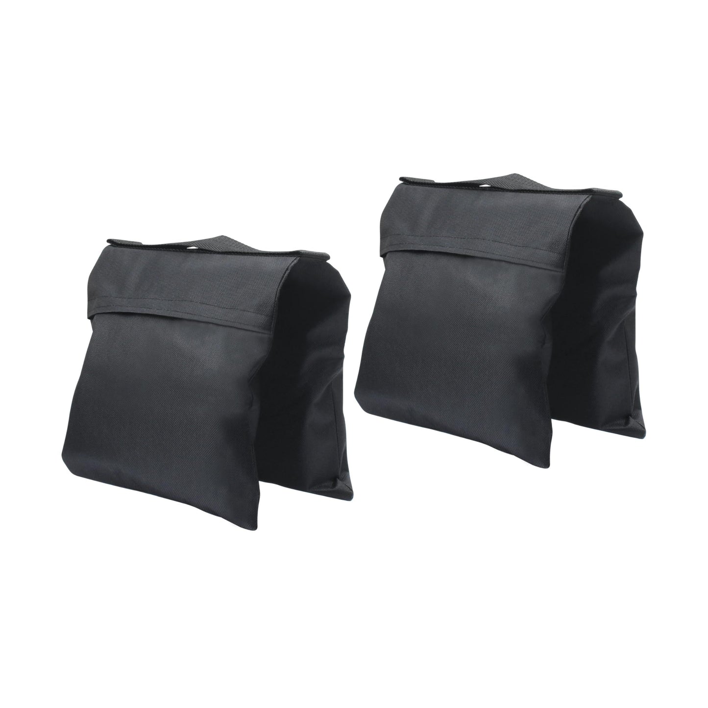 Photography stand weight bag, weight support device, used to prevent camping and travel -2 pieces (black)