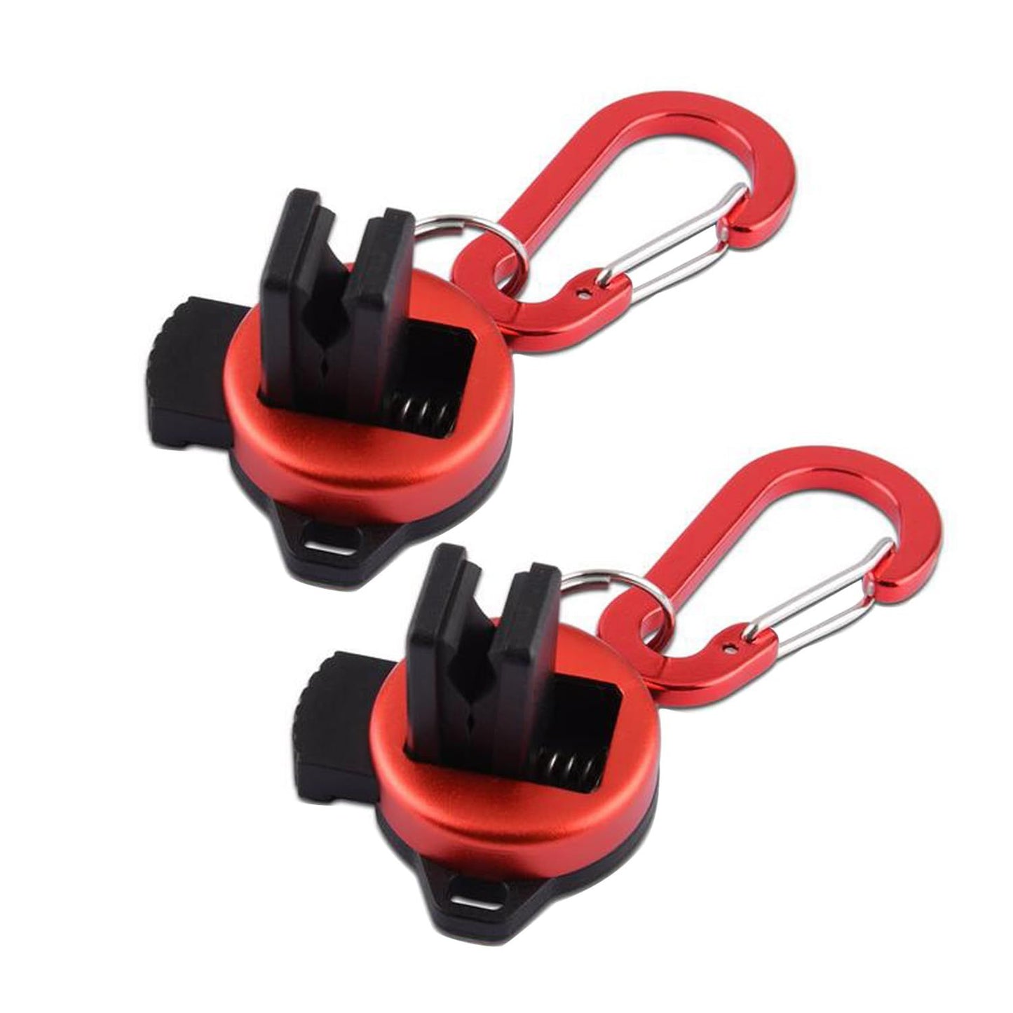 2pcs Fishing Rod Clip, Wearable Fish Rod Holder， Fly Fishing Pole Holder Pole Clips Fly Fish Accessories