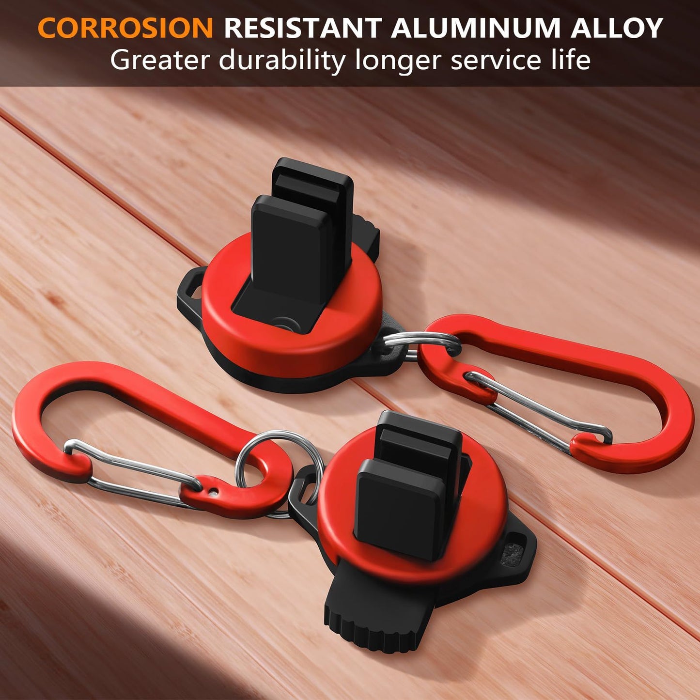 2pcs Fishing Rod Clip, Wearable Fish Rod Holder， Fly Fishing Pole Holder Pole Clips Fly Fish Accessories
