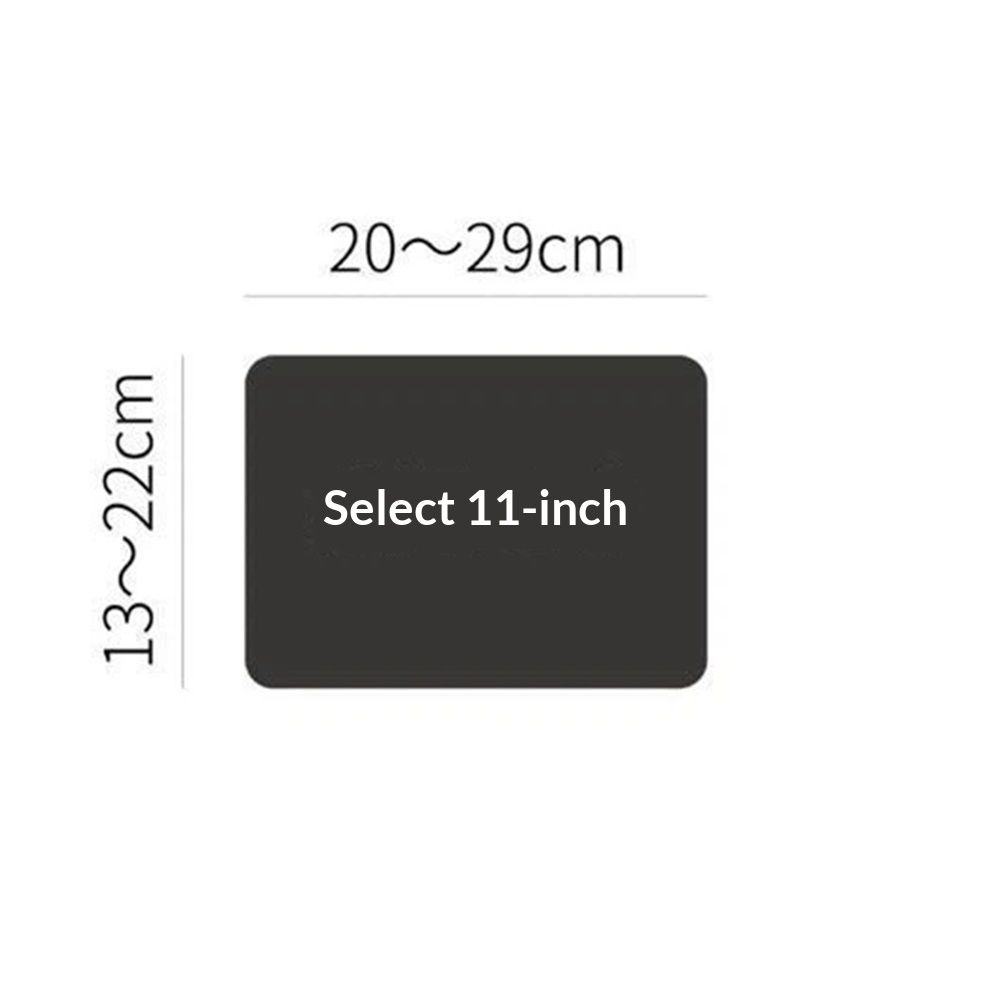 Laptop Sleeve Set 9.7-11 inches Grey white, Protective Carrying Case for Men and Women, Cute Case Bag Compatible with Laptops