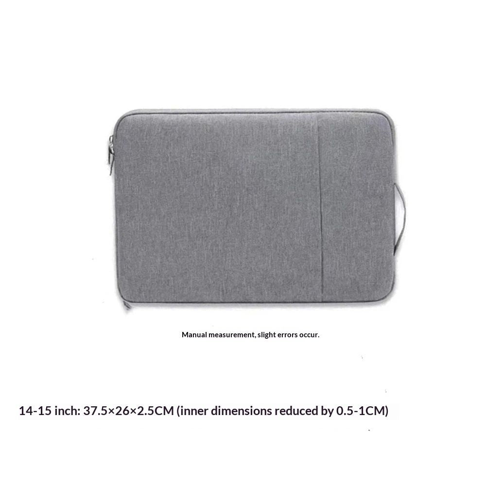 14-15 inch Tablet Sleeve Bag Carrying Case Oxford cloth cover, for Outdoor Use Fits Accessories Tablets Versatile Carrying Bag Handle for Men