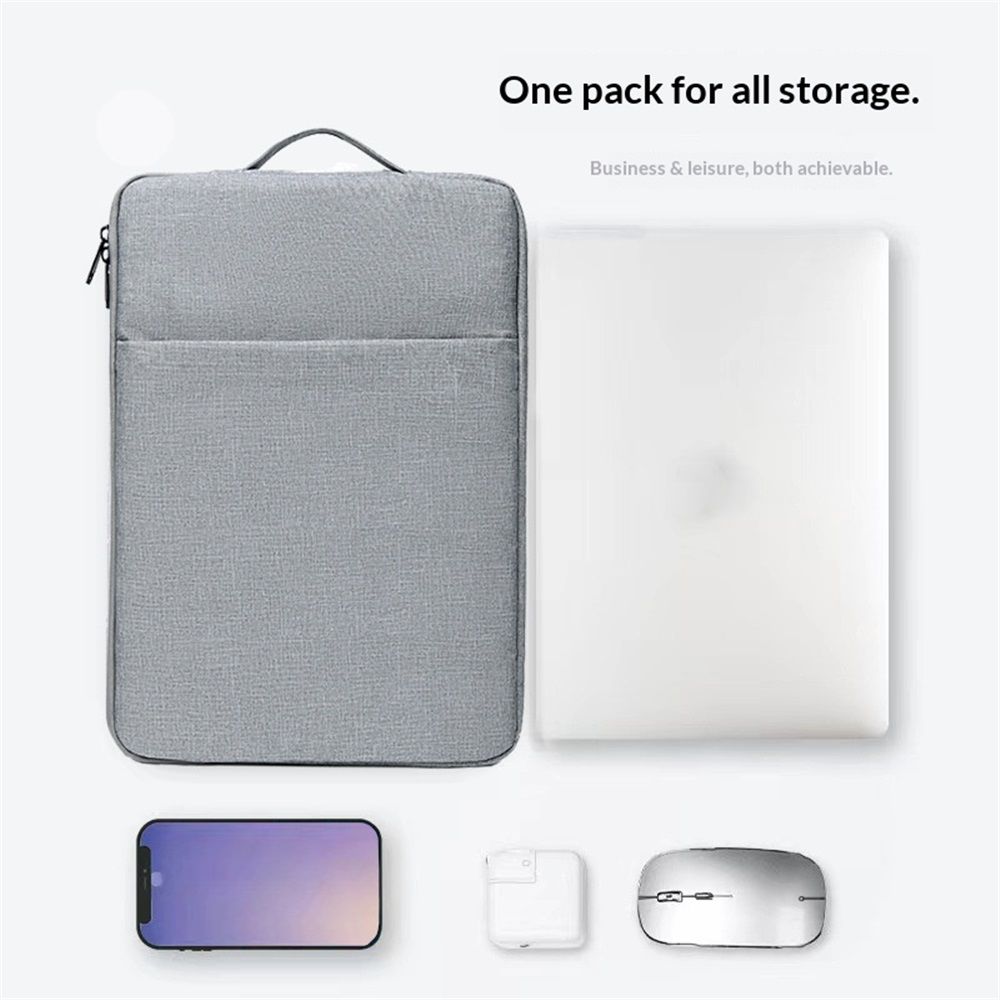14-15 inch Tablet Sleeve Bag Carrying Case Oxford cloth cover, for Outdoor Use Fits Accessories Tablets Versatile Carrying Bag Handle for Men