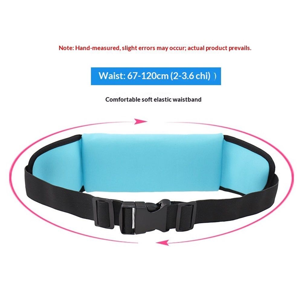 Running Belt for Women and Men, Money Belt and Running Fanny Pack, Hiking Fanny Pack, Holder for Cell Phone, Money, and Keys, Adjustable Belt Pouch fits Most Phone and Waist Sizes