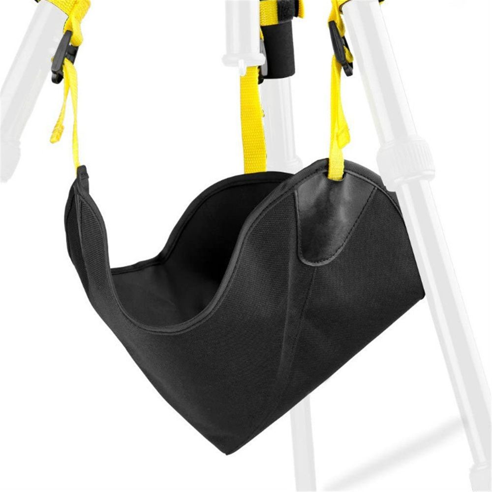 Tripod Weight Bag Black Durable Tripod Stone Bag Universal Light Stand Sand Bag for Stabilizing Photography Accessory