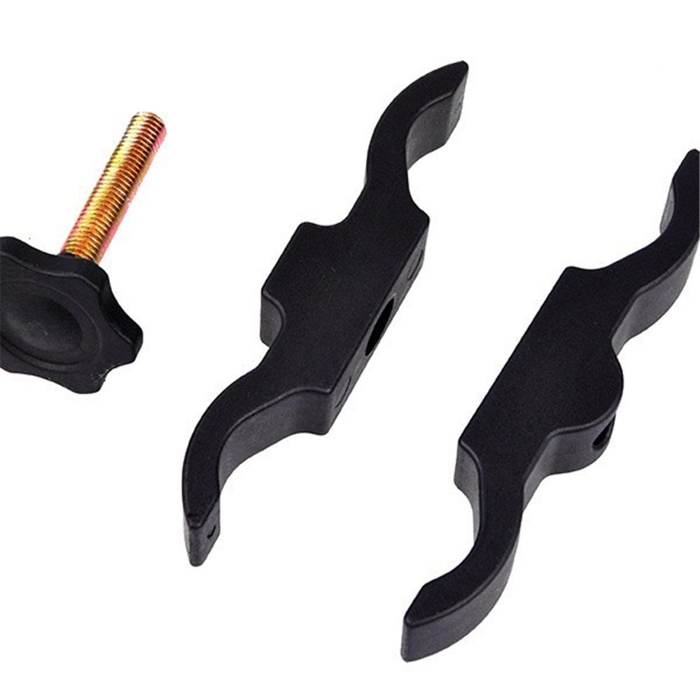 2 pack Universal Quick Release Gun Scope Sight Flashlight Torch Clip Holder Clamp Mount Fits Multiple Scope Size（Excluding flashlight）