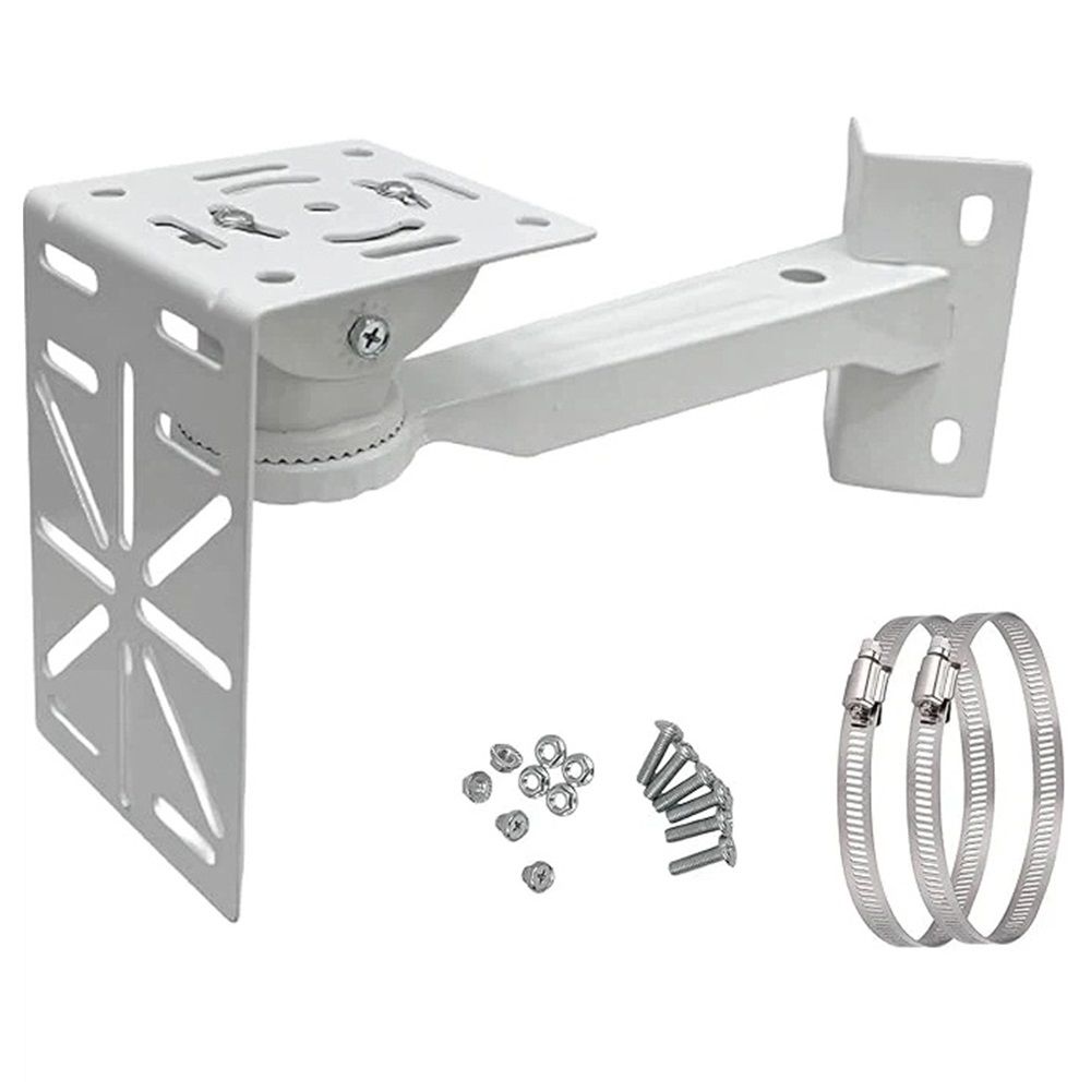 Dome Camera Bracket, Wall Ceiling Mount for Security Dome Cameras, Wall Mount,Corner (Vertical Pole Bracket+Hoop 7.8 in )