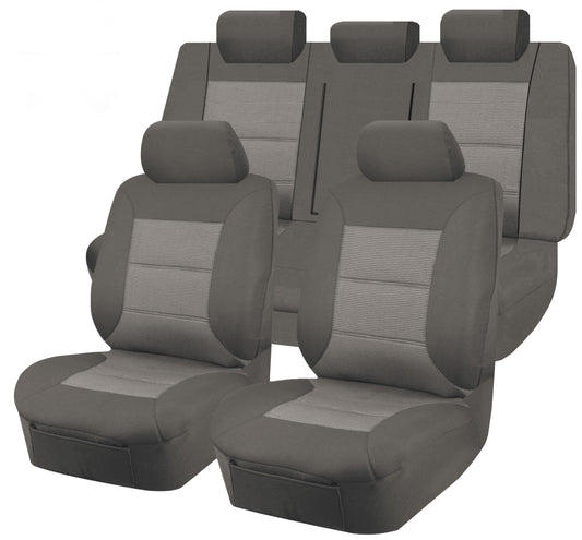 Premium Jacquard Seat Covers - For Honda Civic 9Th Gen Series Iii Sedan (2012-2016)