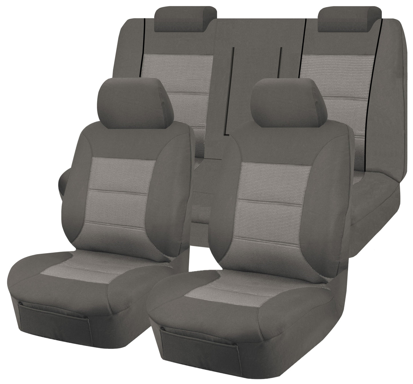 Premium Jacquard Seat Covers - For Holden Commodore Ve-Veii Series Wagon (2006-2013)