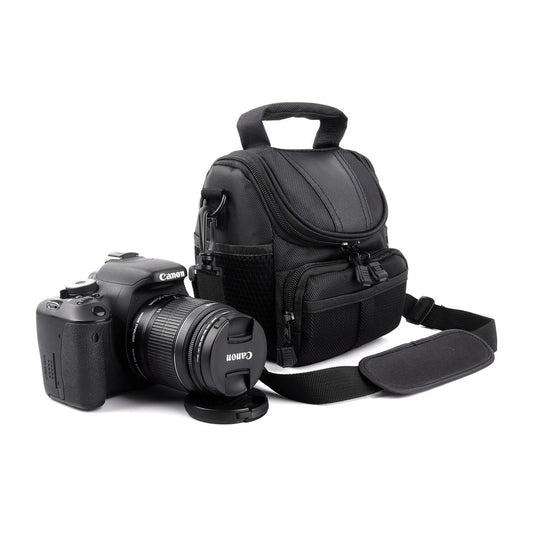 Soft Padded Camera Bag/Case Medium Size for Nikon, Canon, Sony, Pentax, Olympus Panasonic, Samsung and Many More