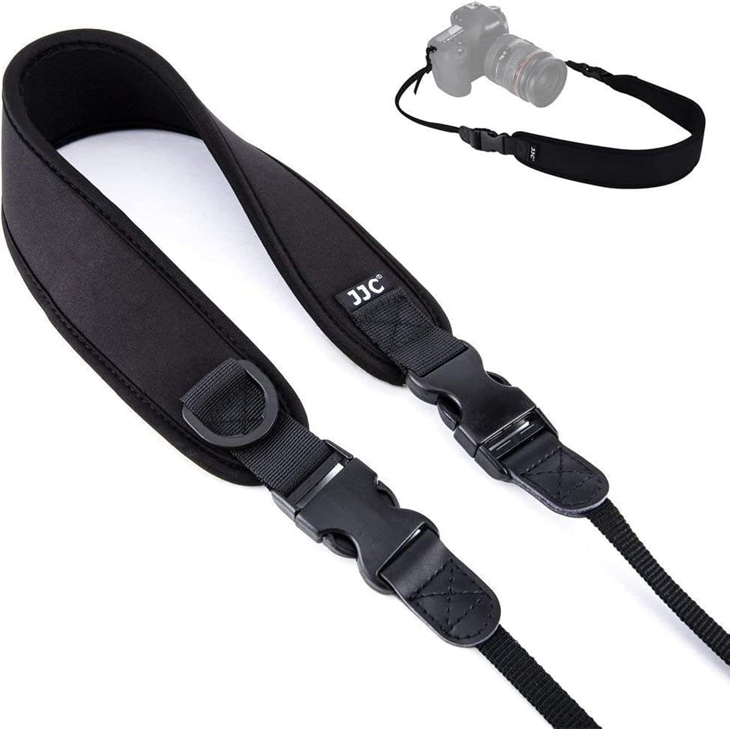 Mirrorless DSLR Camera Neck Strap with Quick Release for Canon R1 R100 R8 R50 Rebel T8i T7i 4000D 90D SL3 A7 V IV A1 II A6700 A7R VI V A7SIII II Z50II Z5II Zf Z30 Z6 Z7II Z50 D780 P1100 OM-5 Mark II