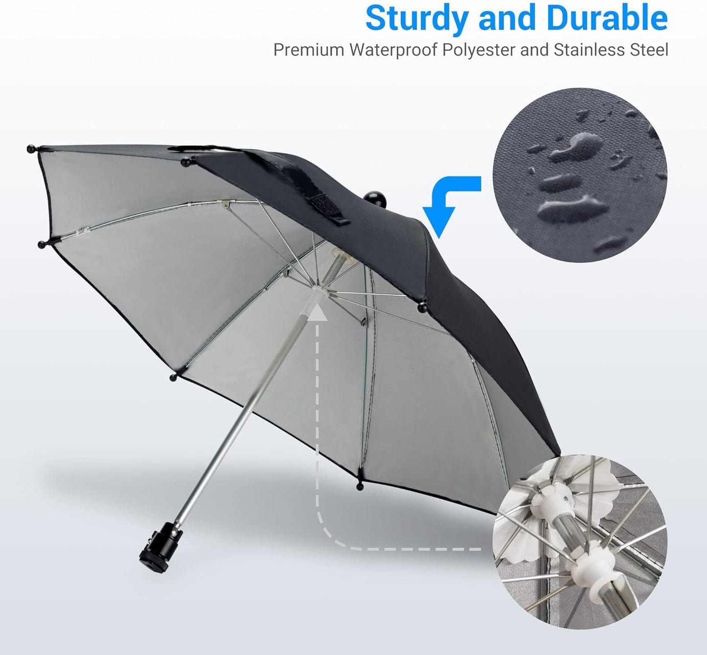 DSLR Mirrorless Camera Hot Shoe Umbrella Rain Cover Protector Sunshade for Canon EOS R100 R50 R8 R7 R10 R3 R6M2 R6V R5 C Rp R Rebel T8i T7 90D A7RVI A7R VI A7RV A7 IV A7S III II Z8 Z9 Z30 Z5 Z6 Z7II