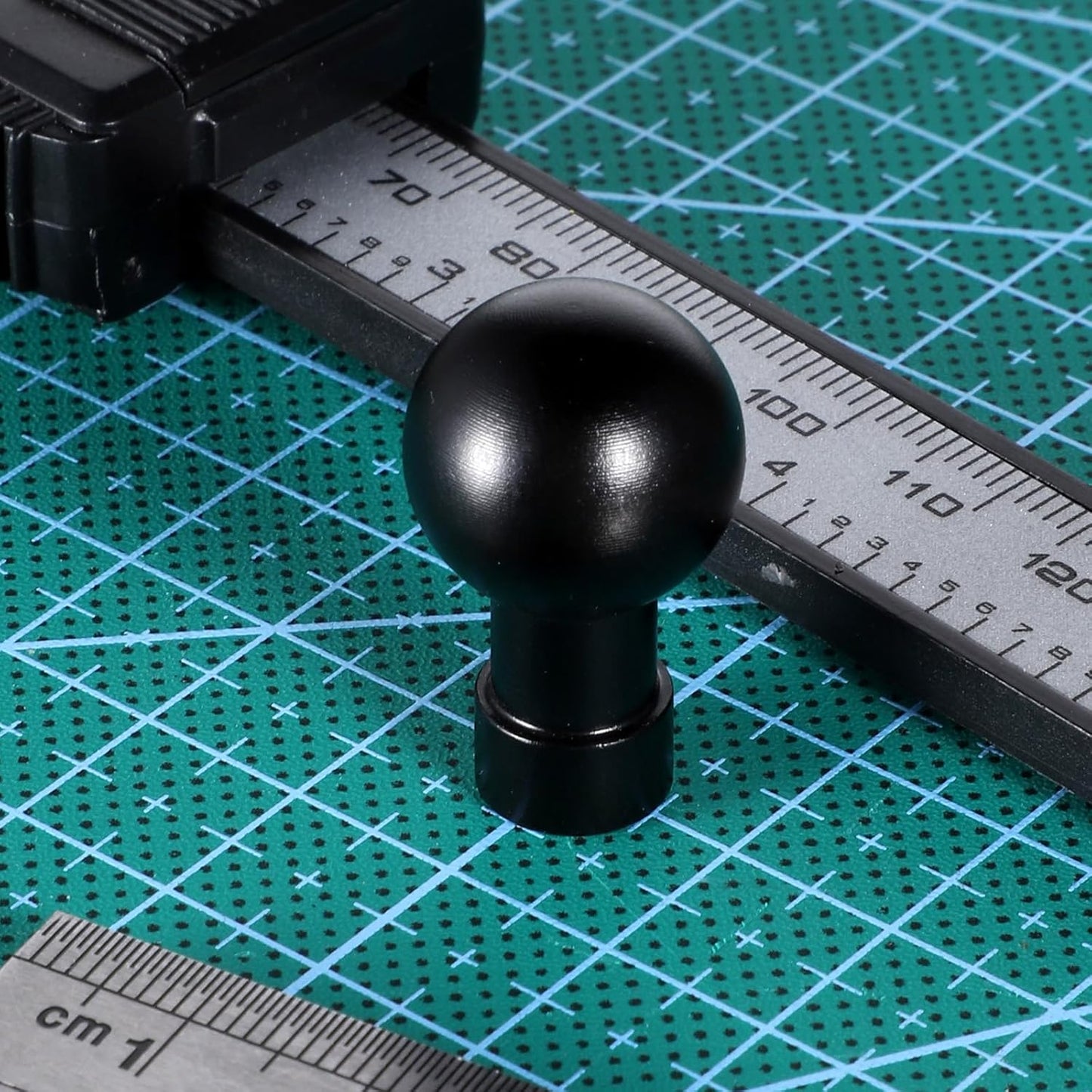 Vin Beauty 17mm Ball Head Mount Aluminum 1/4"-20 Screw Male/Female Adapter for Action Camera Phone Helmet Stand GPS Holder Bracket