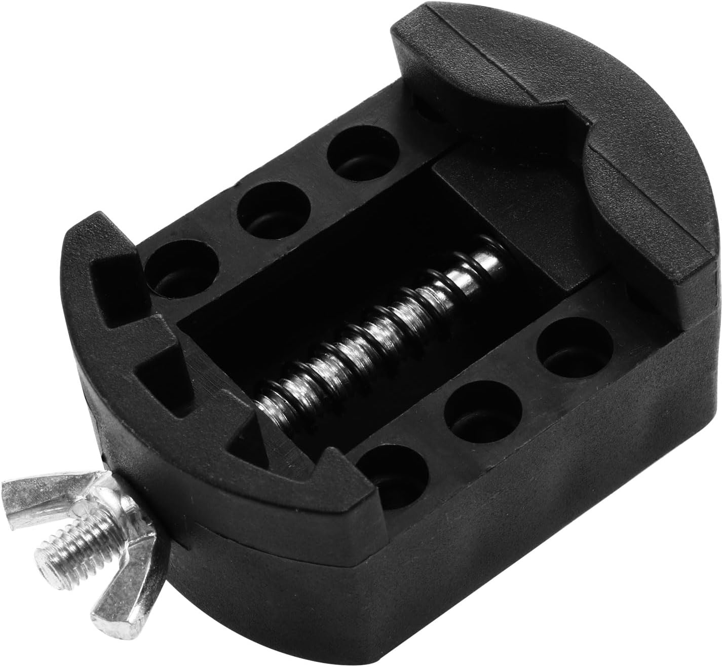 Watch Back Case Cover Remover Holder Tool Adjustable 36mm PE Black