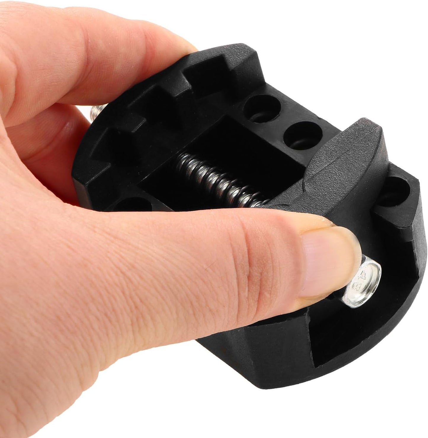 Watch Back Case Cover Remover Holder Tool Adjustable 36mm PE Black