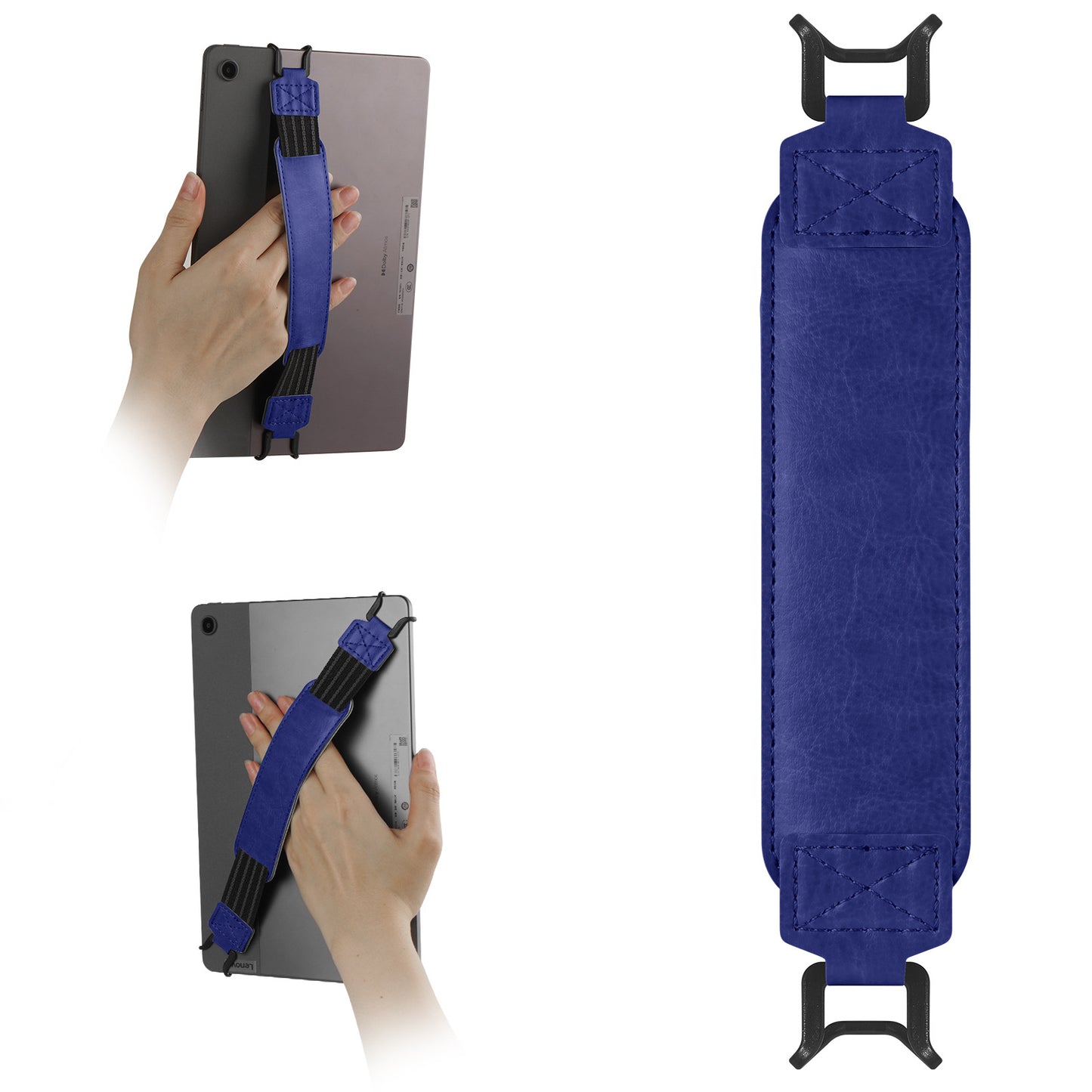 1 Piece Dark Purple High Elasticity Handband Compatible with 6-7.5 inch E-book Tablets