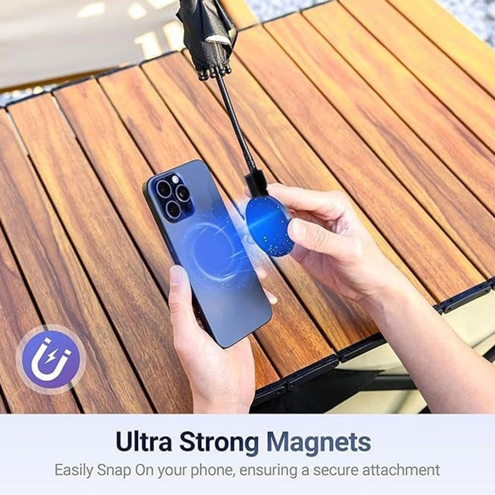Phone Umbrella for Sun, Adjustable Magnetic Phone Sun Shade Umbrella, Universal Phone Umbrella Sun Blocker Cover Visor for Beach Pool Outdoor