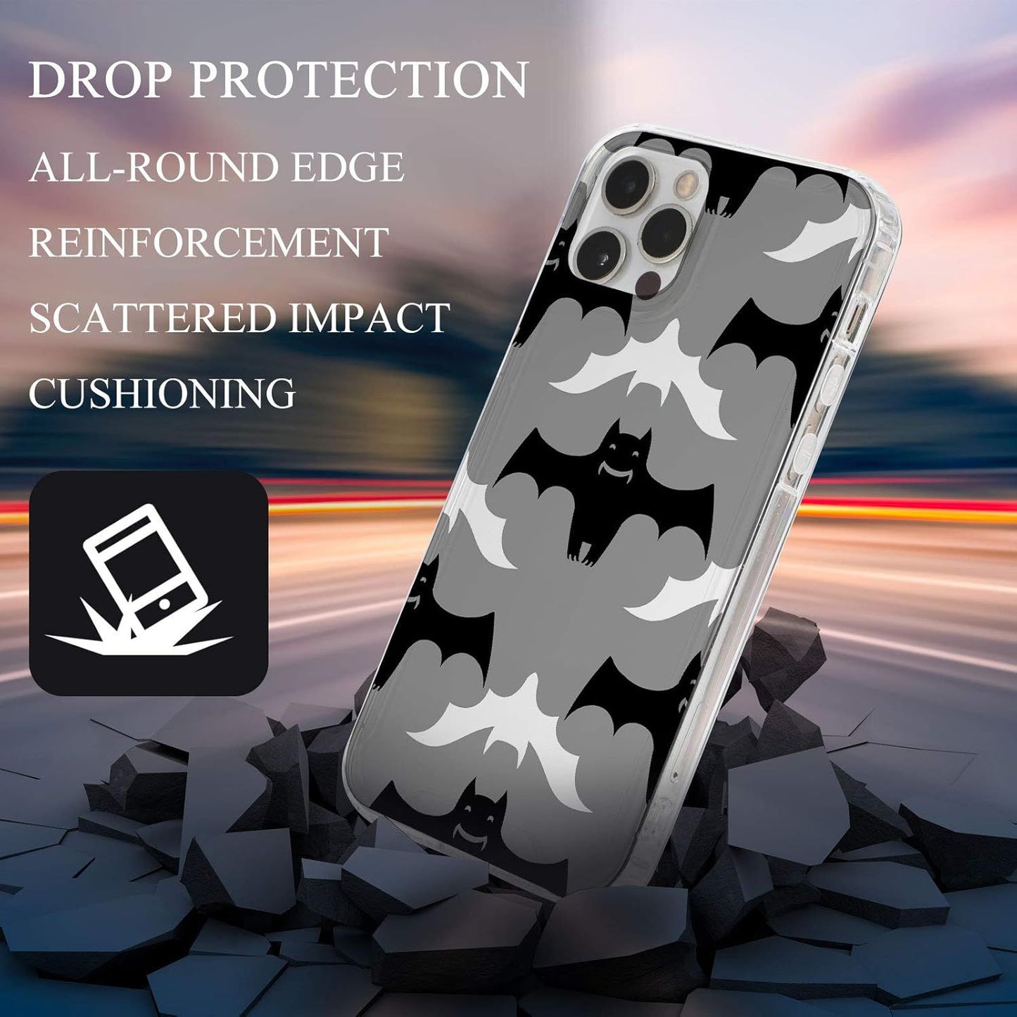 4 Pieces Clear DIY Phone Case Compatible with iPhone 12/12 Pro 6. 1 Inch Transparent Epoxy Resin Anti-Slip Mobile Phone Junk Cases Including 2 Hard Shells and 2 Sot Shells