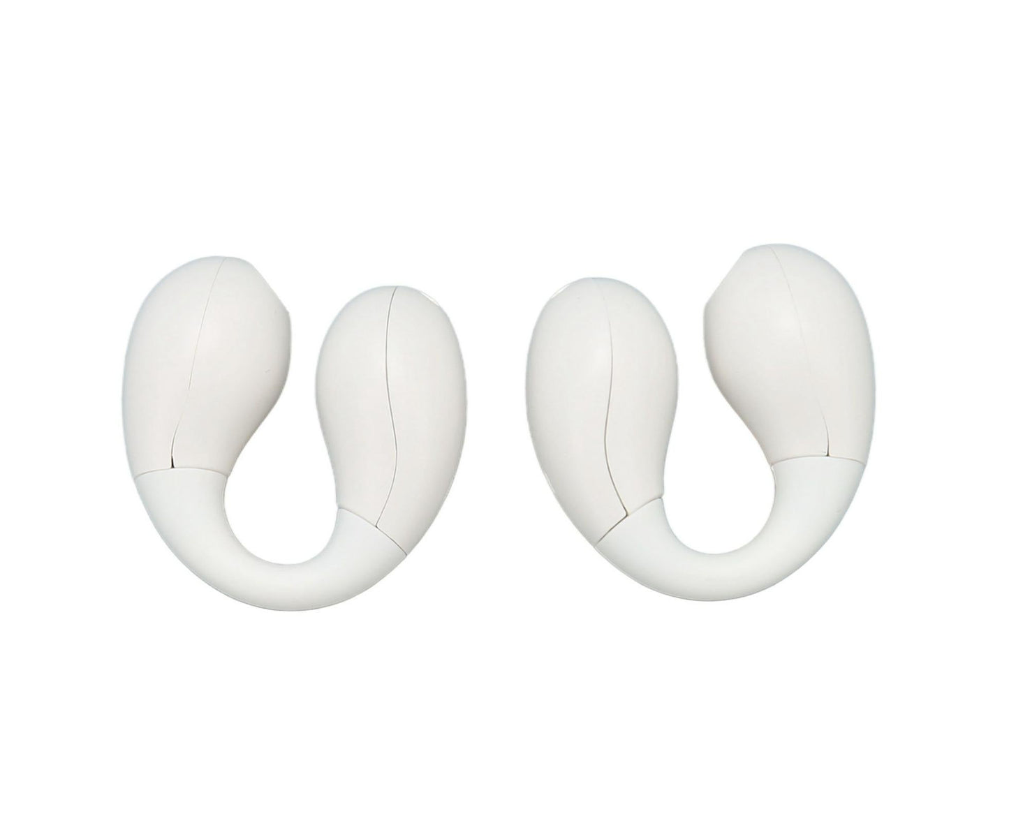 Bluetooth Translator Earphone 144 Languages Stereo Clip On Translation Earbuds with Charging Case for Android IOS White