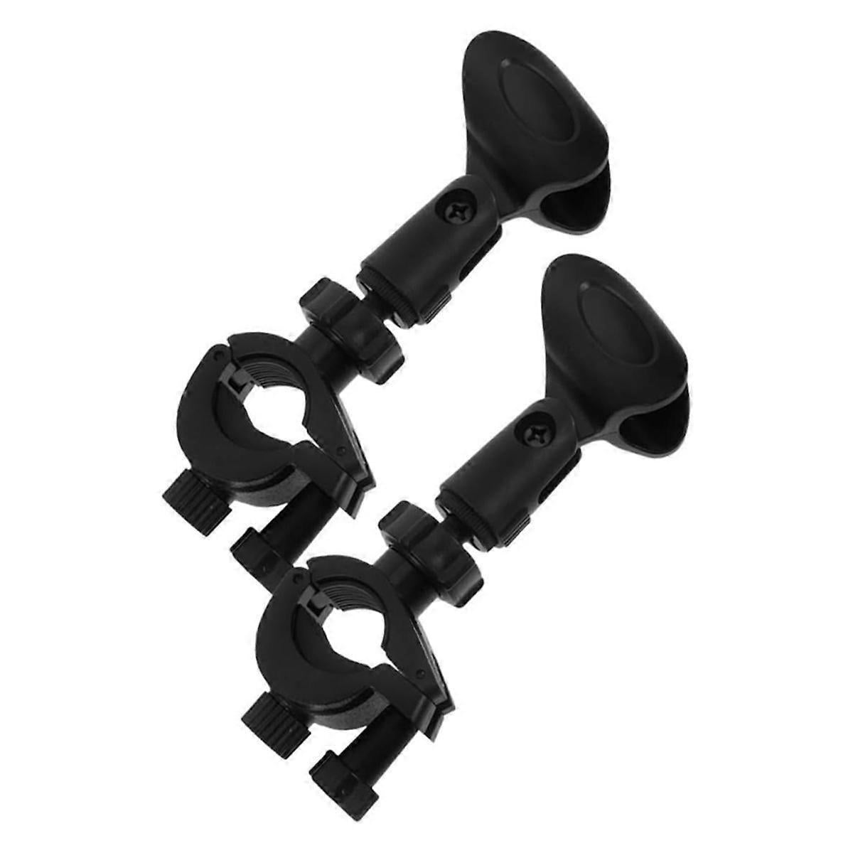 Microphone Stand Clip - Universal Mic Clamp for Desktop or Tripod Stand