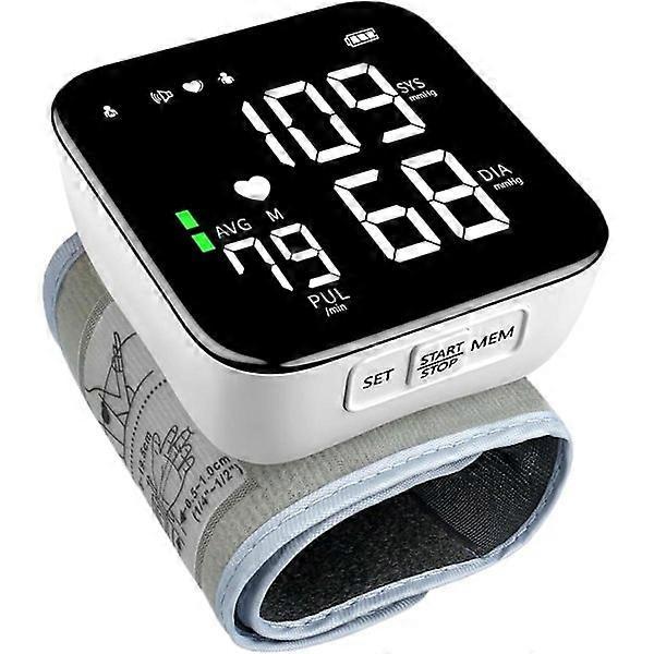 Rechargeable Wrist Device with Large LED Screen and Memory Function