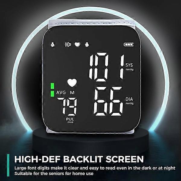 Rechargeable Wrist Device with Large LED Screen and Memory Function