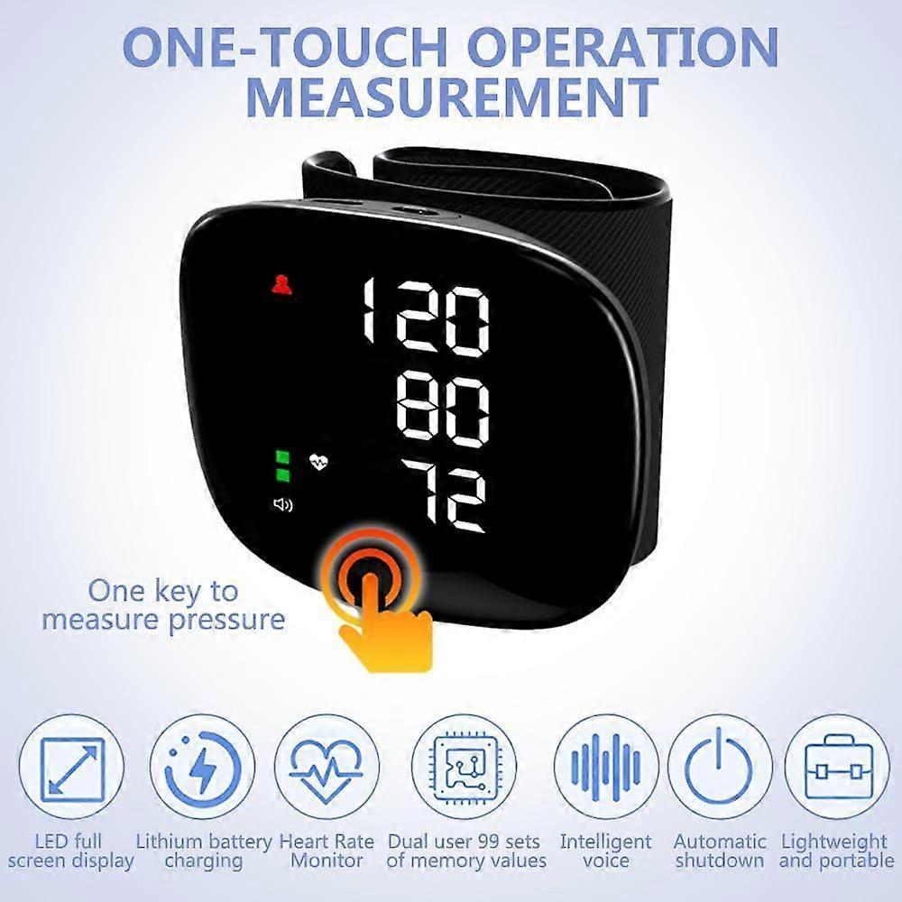 Wrist & Arm Wearable Device with LED Touch Screen