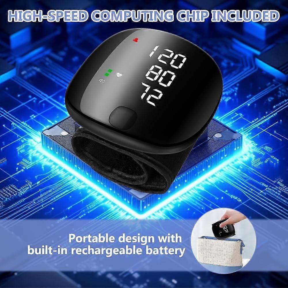 Wrist & Arm Wearable Device with LED Touch Screen