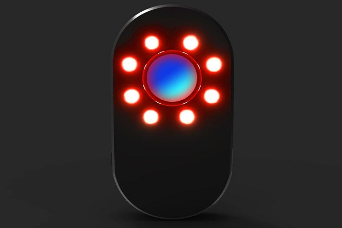 Anti-Spy Camera Detector Portable Pinhole Lens Detect Gadget Anti-Peeping Security Protection Bug Detector