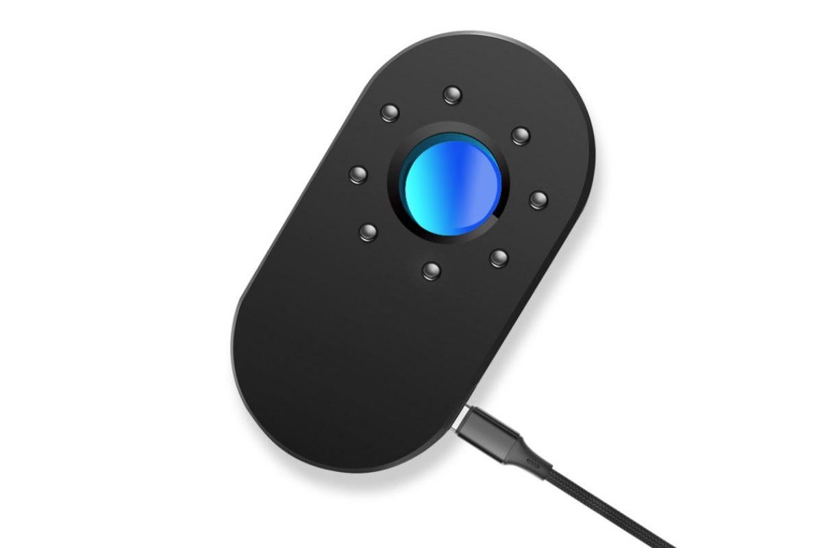Anti-Spy Camera Detector Portable Pinhole Lens Detect Gadget Anti-Peeping Security Protection Bug Detector