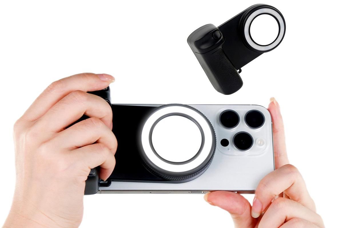 Magsafe Phone Camera Shutter Grip With Bluetooth Remote For iPhone Android