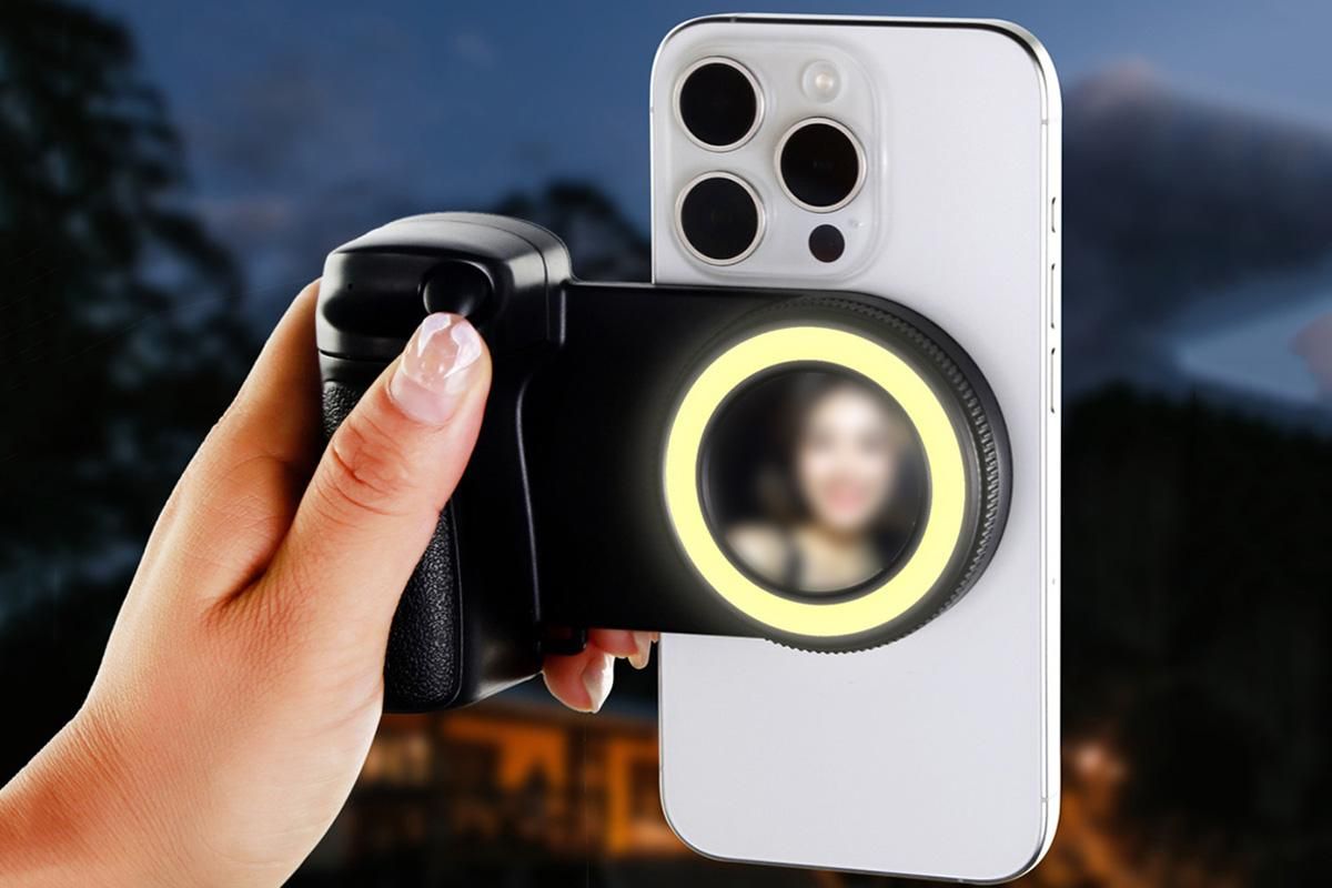 Magsafe Phone Camera Shutter Grip With Bluetooth Remote For iPhone Android