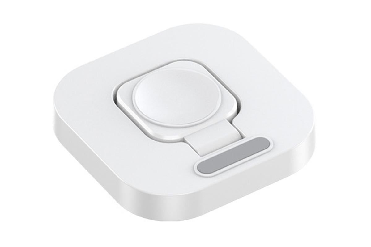 Portable Charging Dock for Apple Watch Wireless Watch Charger Stand Compatible with Apple Watch -White