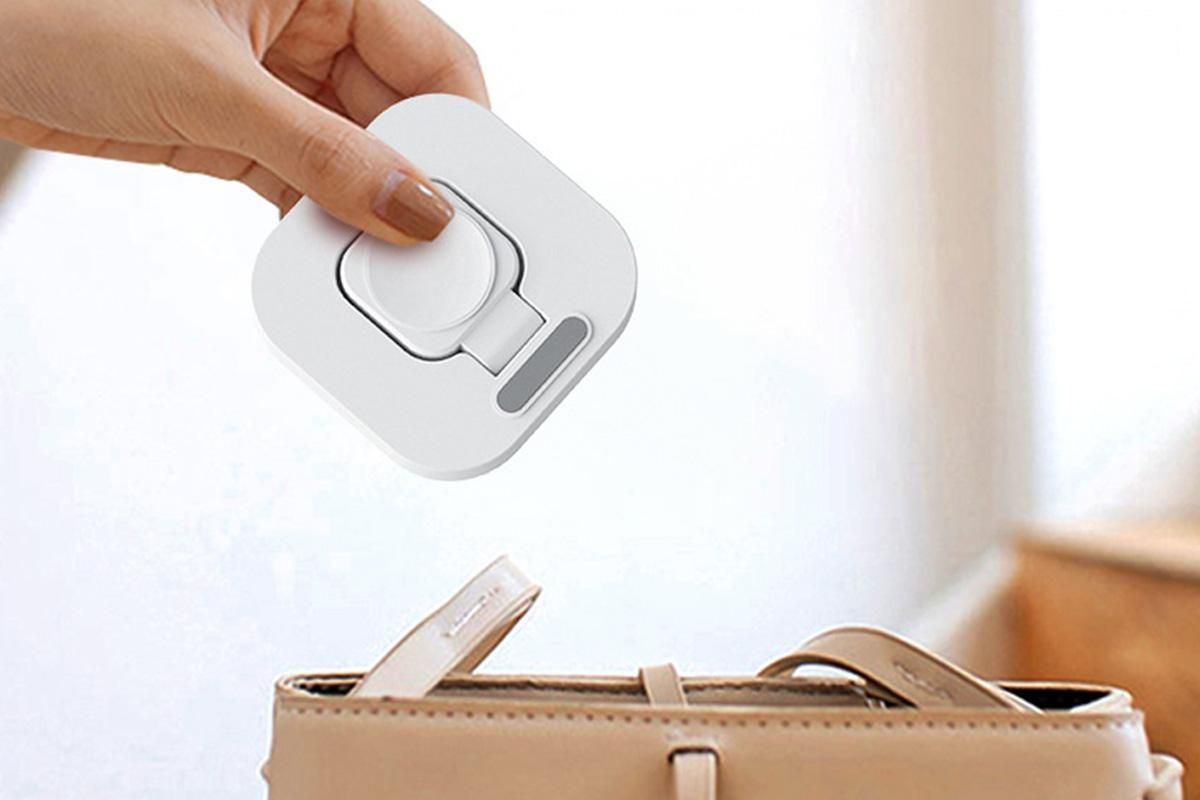 Portable Charging Dock for Apple Watch Wireless Watch Charger Stand Compatible with Apple Watch -White
